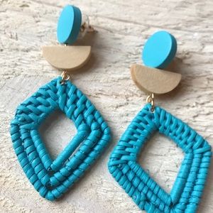 Woody summer earrings